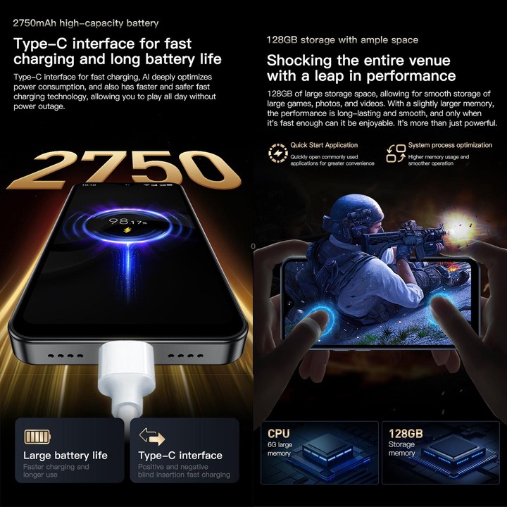 SOYES F9 Max, 4GB+64GB, 4.3 inch Android 12 MTK6762 Octa Core, Network: 4G, OTG, Dual SIM (Dark Blue)
