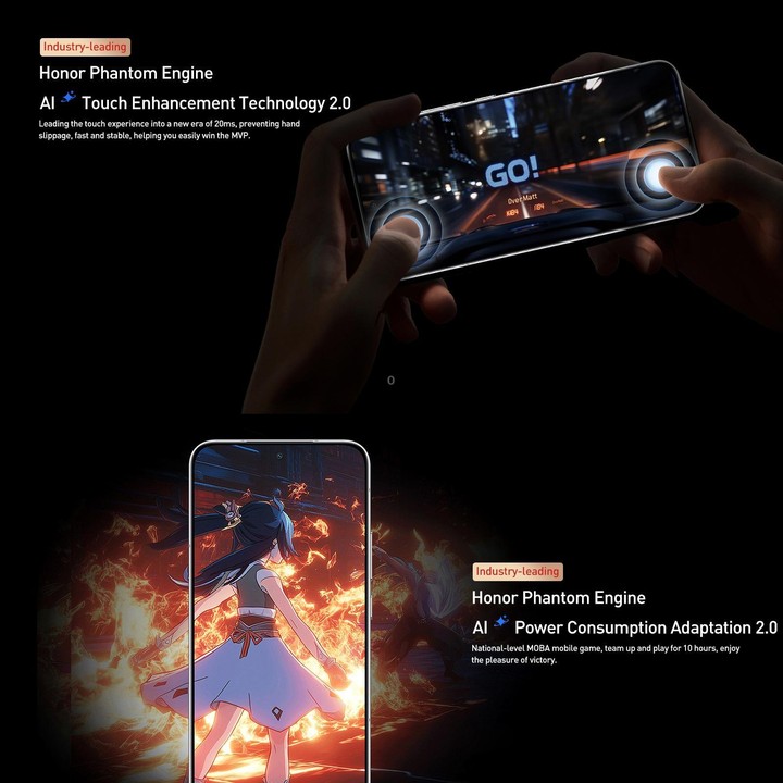 Honor GT Pro, 16GB+512GB, Ultrasonic Fingerprint, 6.78 inch MagicOS 9.0 / Android 15 Snapdragon 8 Elite Octa Core, Network: 5G,