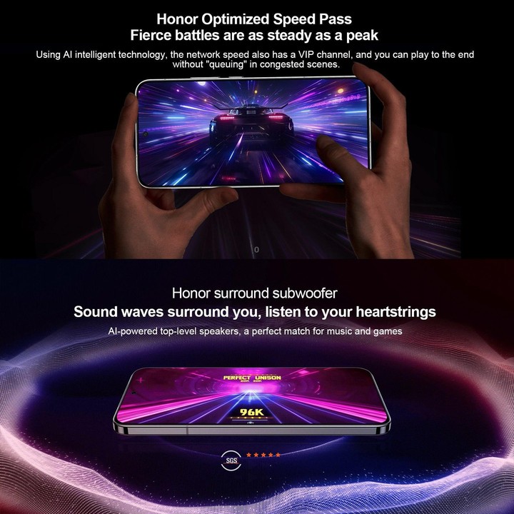 Honor GT Pro, 16GB+512GB, Ultrasonic Fingerprint, 6.78 inch MagicOS 9.0 / Android 15 Snapdragon 8 Elite Octa Core, Network: 5G,