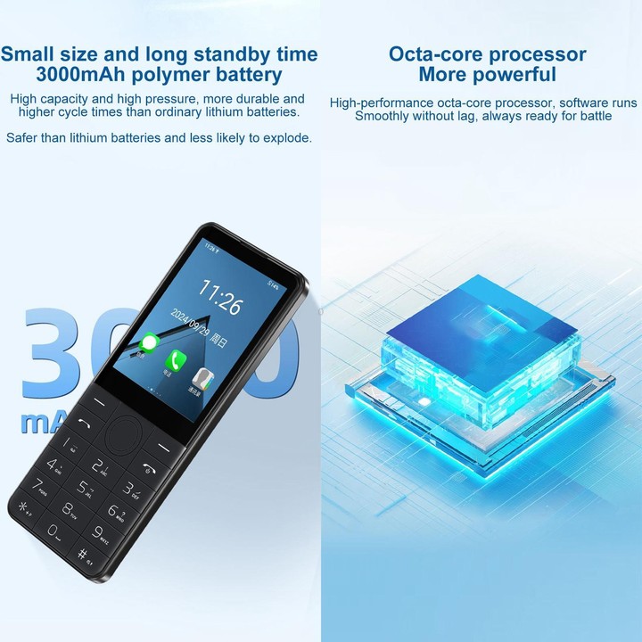 DOOV R17 / F22 Keypad Phone, 3GB+32GB, 2.8 inch Android 13 Mediatek MT6762 Octa Core, Network: 4G (White)