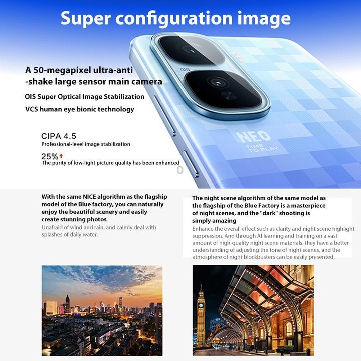 vivo iQOO Neo10 Pro+, 16GB+512GB, Screen Fingerprint, 6.82 inch Android 15 OriginOS 5 Snapdragon 8 Elite Octa Core, OTG, NFC, Ne