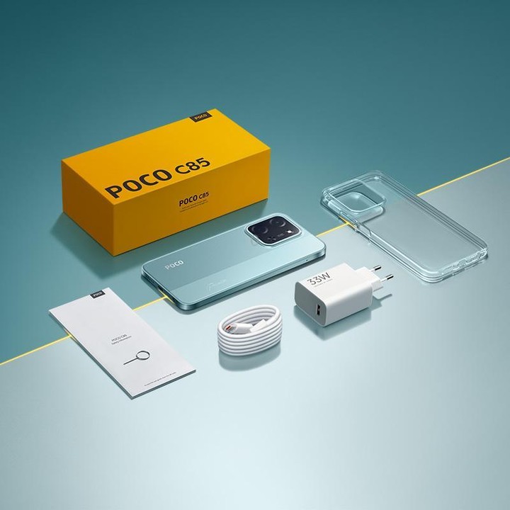 [HK Warehouse] Xiaomi POCO C85 Global, 6GB+128GB, Side Fingerprint, 6.9 inch Xiaomi HyperOS 2 MediaTek Helio G81-Ultra Octa Core