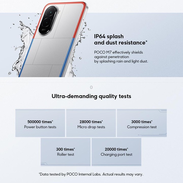 [HK Warehouse] Xiaomi POCO M7 Global, 6GB+128GB, Side Fingerprint, 6.9 inch Xiaomi HyperOS 2 Snapdragon 685 4G Octa Core, NFC, N