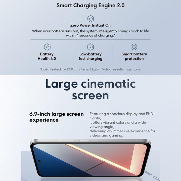 [HK Warehouse] Xiaomi POCO M7 Global, 6GB+128GB, Side Fingerprint, 6.9 inch Xiaomi HyperOS 2 Snapdragon 685 4G Octa Core, NFC, N