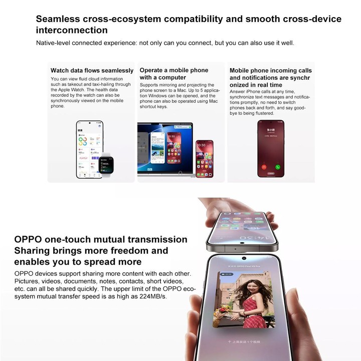 OPPO Find X9 AI Phone, 12GB+256GB, Screen Fingerprint, 6.59 inch ColorOS 16.0 Dimensity 9500 Octa Core, NFC, OTG, Network: 5G (B