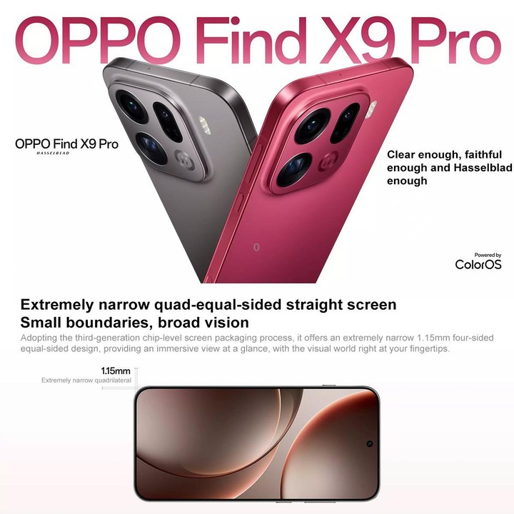 OPPO Find X9 Pro AI Phone, 16GB+512GB, Screen Fingerprint, 6.78 inch ColorOS 16.0 Dimensity 9500 Octa Core, NFC, OTG, Network: 5