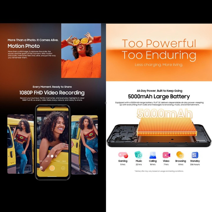 [HK Warehouse] Blackview Oscal FLAT 3C, 4GB+64GB, 6.56 inch Android 16 Unisoc UMS312 T310 Quad Core, OTG, Network: 4G (Blue)