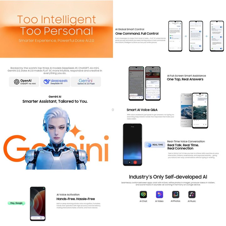 [HK Warehouse] Blackview Oscal FLAT 3C, 4GB+64GB, 6.56 inch Android 16 Unisoc UMS312 T310 Quad Core, OTG, Network: 4G (Blue)