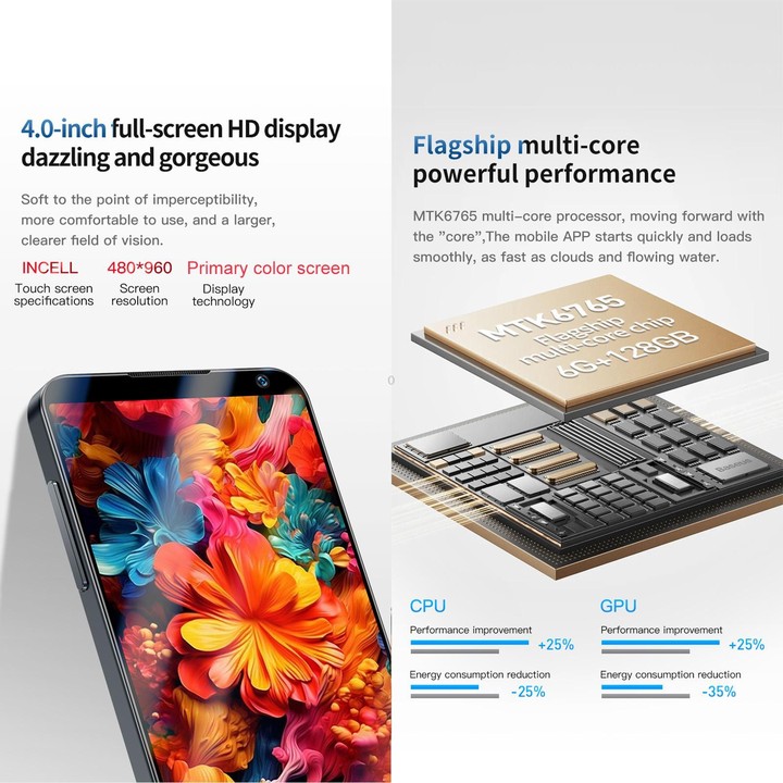 DOOV M2, 6GB+128GB, 4 inch Android 12 Mediatek MT6765 Octa Core, Network: 4G, with Camera (Black)