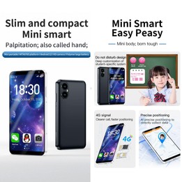 DOOV M2, 6GB+128GB, 4 inch Android 12 Mediatek MT6765 Octa Core, Network: 4G, with Camera (Black)