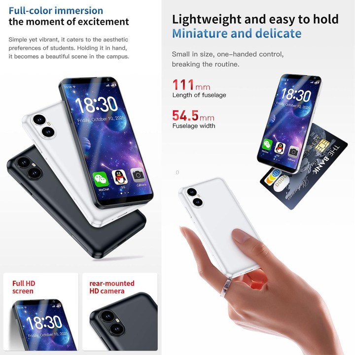 DOOV M2, 6GB+128GB, 4 inch Android 12 Mediatek MT6765 Octa Core, Network: 4G, with Camera (Black)