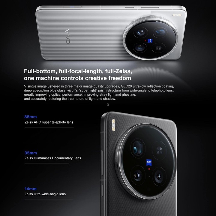 vivo X200 Ultra, 12GB+256GB, Face ID / 3D Ultrasonic Fingerprint, 6.82 inch OriginOS 5 / Android 15 Snapdragon 8 Elite Octa Core