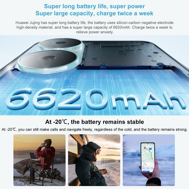 HUAWEI Enjoy 80, 8GB+128GB, Side Fingerprint, 6.67 inch HarmonyOS 4.0, OTG, Not Support Google Play (Black)
