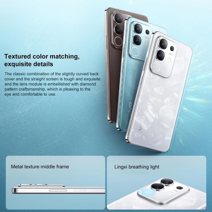 vivo Y300t, 8GB+128GB, Face ID / Side Fingerprint, 6.72 inch Android 15 OriginOS 5 Dimensity 7300 Octa Core, OTG, NFC, Network: