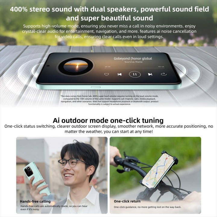 Honor Play10T, 8GB+256GB, Side Fingerprint, 6.8 inch Android 15 Magic OS 9.0 Snapdragon 6s Gen 3 Octa Core, Network: 5G (Black)