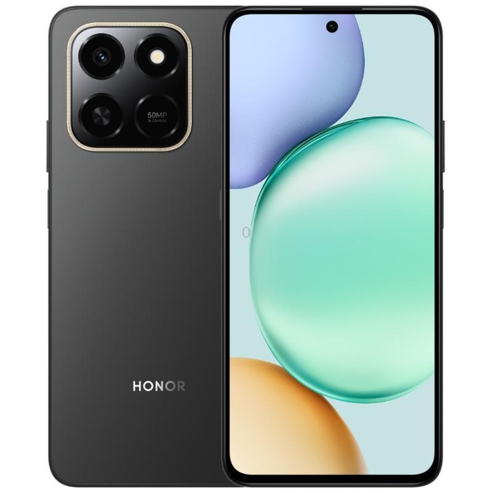 Honor Play10T, 12GB+256GB, Side Fingerprint, 6.8 inch Android 15 Magic OS 9.0 Snapdragon 6s Gen 3 Octa Core, Network: 5G (Black)