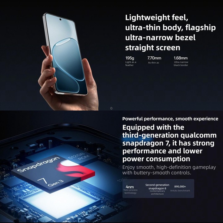 OPPO K13s 5G, 8GB+256GB, Screen Fingerprint, 6.8 inch ColorOS 15.0 Android 15 Snapdragon 7 Gen 3 Octa Core, NFC, Network: 5G (Wh