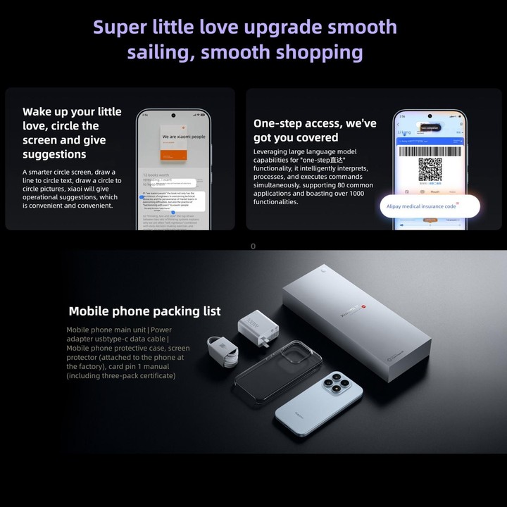 Xiaomi 17, 12GB+512GB, 3D Ultrasonic Fingerprint, 6.3 inch Xiaomi HyperOS 3 Snapdragon 8 Elite Gen 5 Octa Core, NFC, Network: 5G