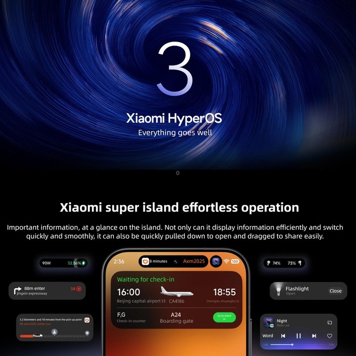 Xiaomi 17, 16GB+512GB, 3D Ultrasonic Fingerprint, 6.3 inch Xiaomi HyperOS 3 Snapdragon 8 Elite Gen 5 Octa Core, NFC, Network: 5G
