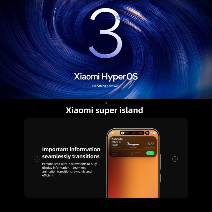 Xiaomi 17 Pro, 12GB+256GB, 3D Ultrasonic Fingerprint, 6.3 inch + 2.7 inch Xiaomi HyperOS 3 Snapdragon 8 Elite Gen 5 Octa Core, N