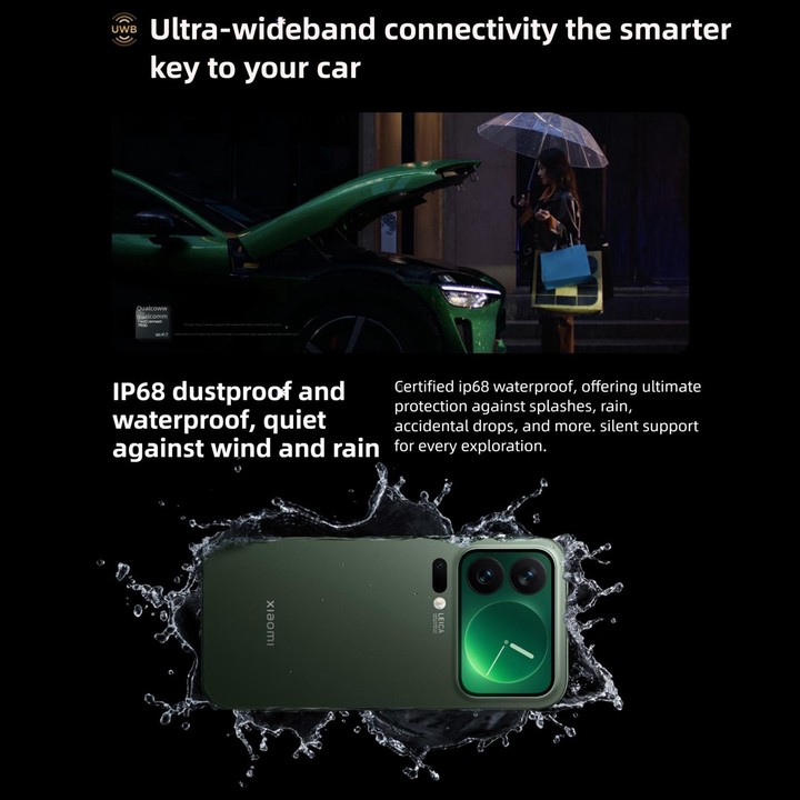 Xiaomi 17 Pro, 12GB+512GB, 3D Ultrasonic Fingerprint, 6.3 inch + 2.7 inch Xiaomi HyperOS 3 Snapdragon 8 Elite Gen 5 Octa Core, N