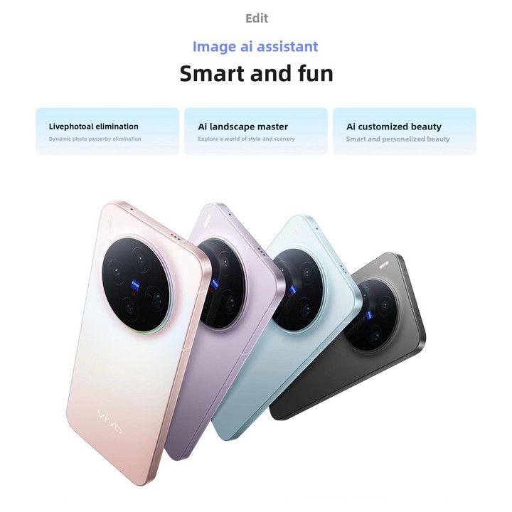 vivo X300, 12GB+256GB, 6.31 inch OriginOS 6 Android 16 Dimensity 9500 Octa Core, OTG, NFC, Network: 5G (Blue)