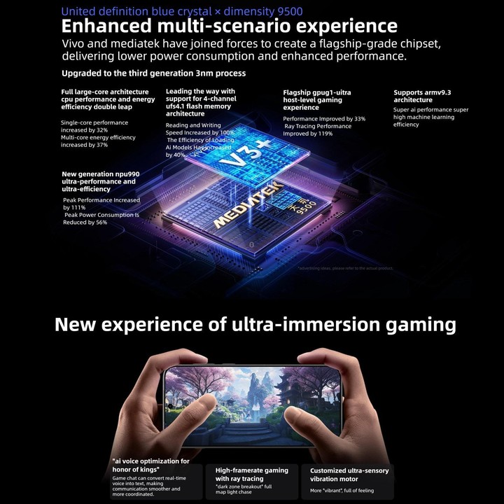 vivo X300 Pro, 16GB+1TB, 6.78 inch OriginOS 6 Android 16 Dimensity 9500 Octa Core, OTG, NFC, Network: 5G (Brown)