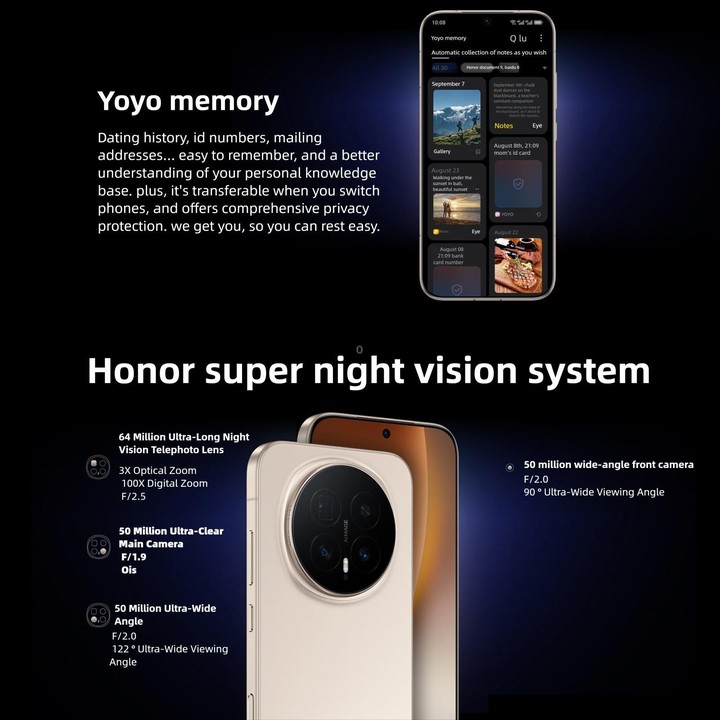 Honor Magic8, 12GB+256GB, Screen Fingerprint, 6.58 inch MagicOS 10.0 / Android 16 Snapdragon 8 Elite Gen 5 Octa Core, Network: 5