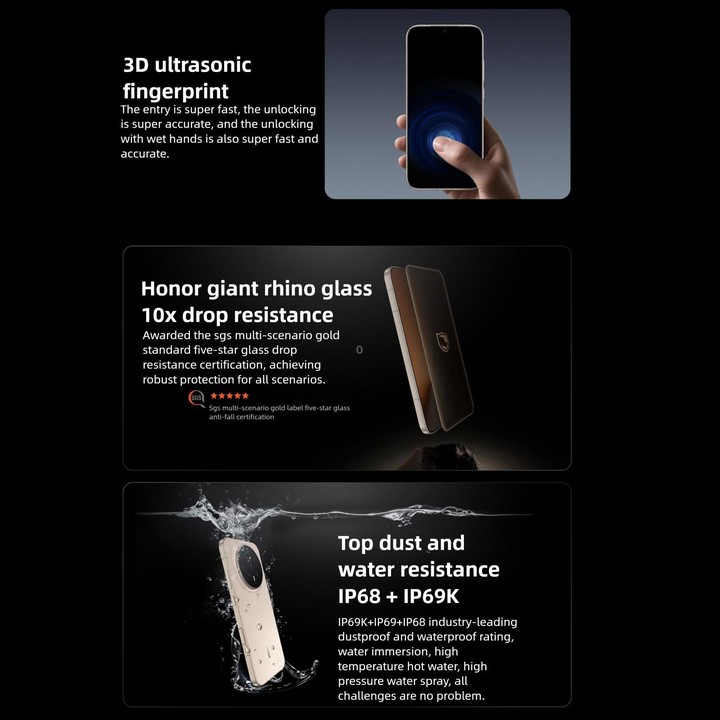 Honor Magic8, 12GB+256GB, Screen Fingerprint, 6.58 inch MagicOS 10.0 / Android 16 Snapdragon 8 Elite Gen 5 Octa Core, Network: 5