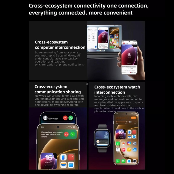 OnePlus 15, 16GB+1TB, Screen Fingerprint Identification, 6.78 inch ColorOS 16.0 Snapdragon 8 Elite Gen 5 Octa Core, NFC, Network