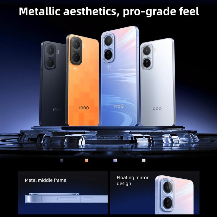 vivo iQOO Neo11, 16GB+512GB, Face ID / Screen Fingerprint Identification, 6.82 inch Android 16 OriginOS 6 Snapdragon 8 Elite Oct