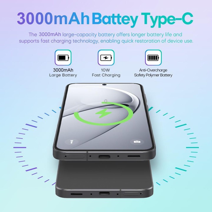 A56 / F56, 3GB+32GB, 6.75 inch Android 8.1 MTK6753 Octa Core, Network: 4G, Dual SIM, EU Plug (Black)