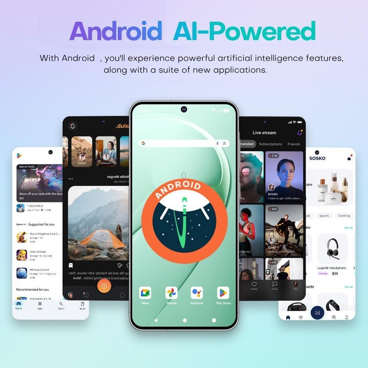 A56 / F56, 3GB+32GB, 6.75 inch Android 8.1 MTK6753 Octa Core, Network: 4G, Dual SIM, US Plug (Green)