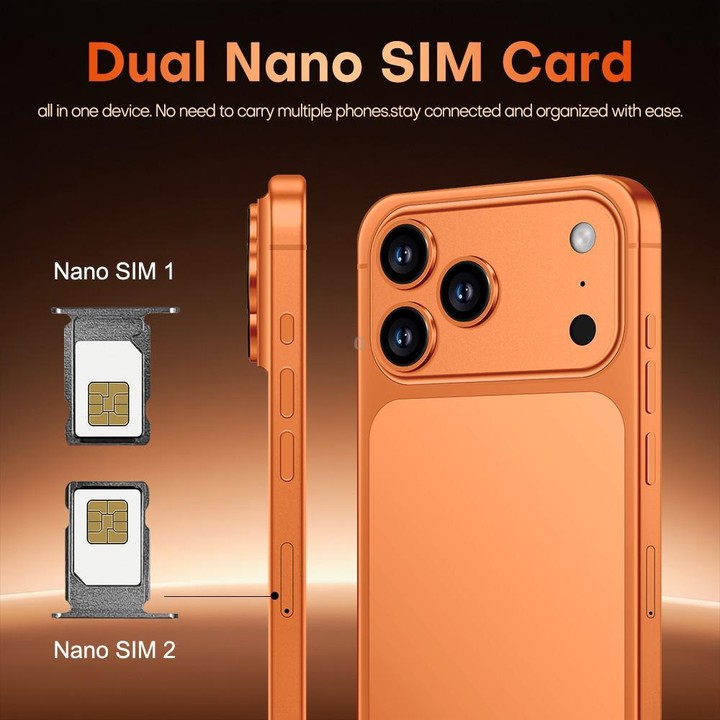 i17 Pro Max / A19, 4GB+64GB, 6.85 inch Android 8.1 MTK6762 Octa Core, Network: 4G, Dual SIM, AU Plug (Blue)