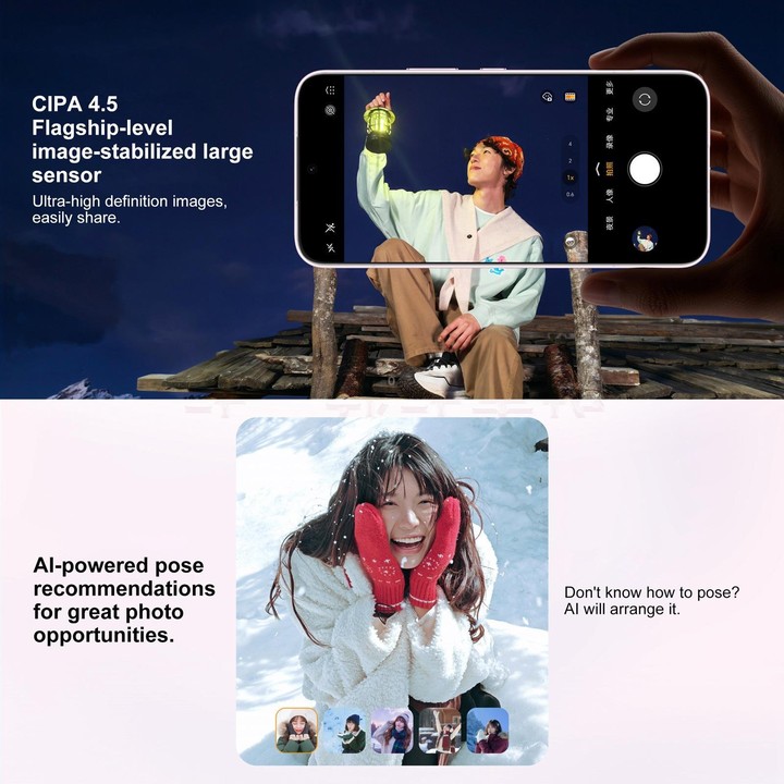Honor 500, 16GB+512GB, Screen Fingerprint, 6.55 inch MagicOS 10.0 / Android 16 Snapdragon 8s Gen 4 Octa Core, Network: 5G, NFC,