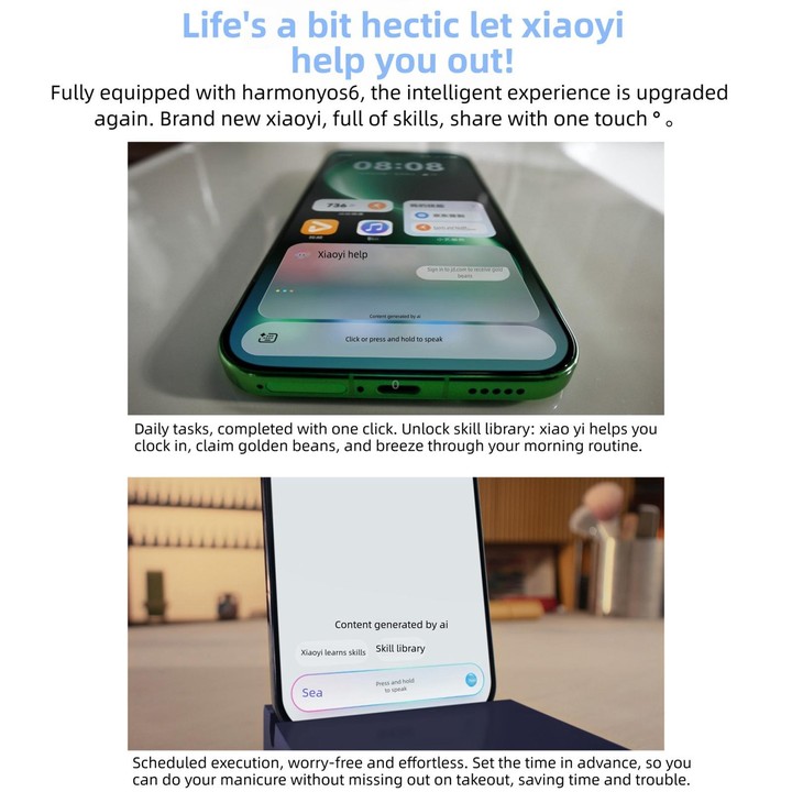 Huawei nova 15, 12GB+512GB, Side Fingerprint Identification, 6.7 inch HarmonyOS 6.0 Kirin 8020 Octa Cora, NFC, OTG, Not Support