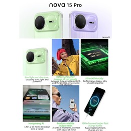 Huawei nova 15 Pro, 12GB+256GB, Side Fingerprint Identification, 6.84 inch HarmonyOS 6.0 Kirin 9010S Octa Cora, NFC, OTG, Not Su