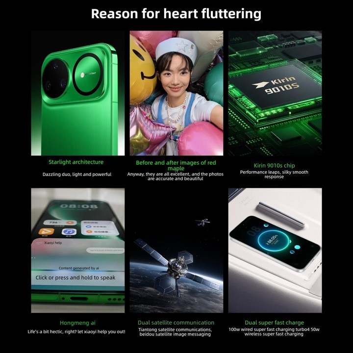 Huawei nova 15 Ultra, Kunlun Glass, 12GB+512GB, Side Fingerprint Identification, 6.84 inch HarmonyOS 6.0 Kirin 9010S Octa Cora,