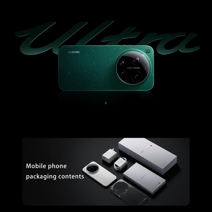 Xiaomi 17 Ultra, 12GB+512GB, 3D Ultrasonic Fingerprint, 6.9 inch Xiaomi HyperOS 3 Snapdragon 8 Elite Gen 5 Octa Core, NFC, Netwo