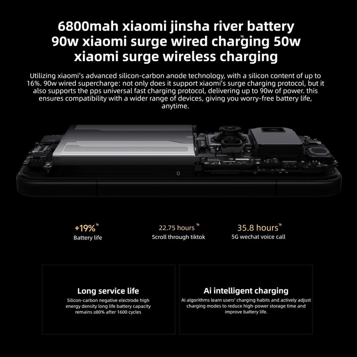 Xiaomi 17 Ultra, 16GB+1TB, 3D Ultrasonic Fingerprint, 6.9 inch Xiaomi HyperOS 3 Snapdragon 8 Elite Gen 5 Octa Core, NFC, Network