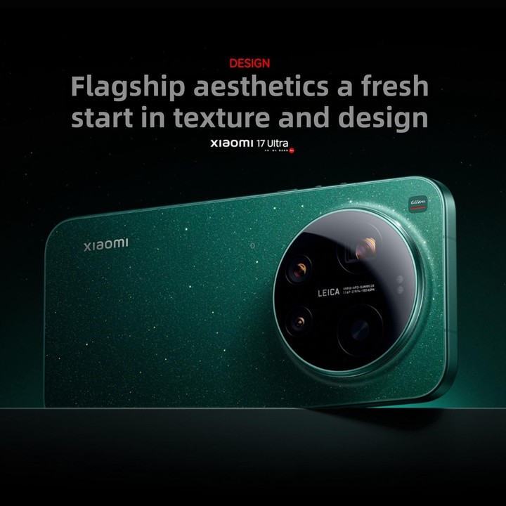 Xiaomi 17 Ultra, 16GB+512GB, 3D Ultrasonic Fingerprint, 6.9 inch Xiaomi HyperOS 3 Snapdragon 8 Elite Gen 5 Octa Core, NFC, Netwo