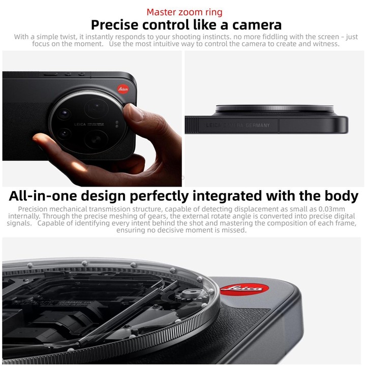 Xiaomi 17 Ultra By Leica, 16GB+1TB, 3D Ultrasonic Fingerprint, 6.9 inch Xiaomi HyperOS 3 Snapdragon 8 Elite Gen 5 Octa Core, NFC