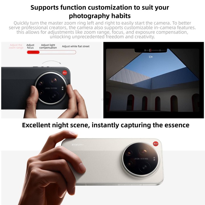 Xiaomi 17 Ultra By Leica, 16GB+1TB, 3D Ultrasonic Fingerprint, 6.9 inch Xiaomi HyperOS 3 Snapdragon 8 Elite Gen 5 Octa Core, NFC