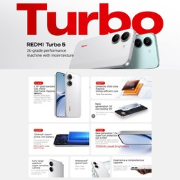 Xiaomi REDMI Turbo 5, 16GB+512GB, 6.59 inch Xiaomi HyperOS 3 Dimensity 8500-Ultra Octa Core, NFC, Network: 5G (White)