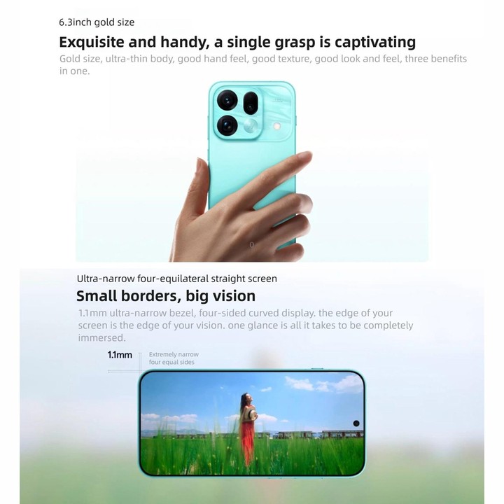 OPPO Find X9s Pro AI Phone, 16GB+1TB, Screen Ultrasound Fingerprint, 6.32 inch ColorOS 16.0 Dimensity 9500 Octa Core, NFC, OTG,