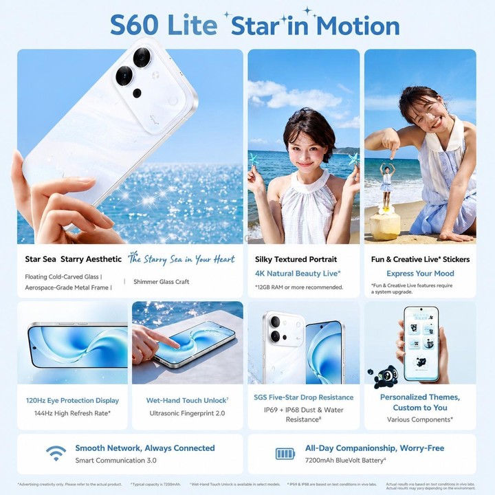 vivo S60 Vitality, 8GB+256GB, 6.59 inch Android 16 OriginOS 6 Dimensity 7500 Full Power Version Octa Core, OTG, NFC, Network: 5G
