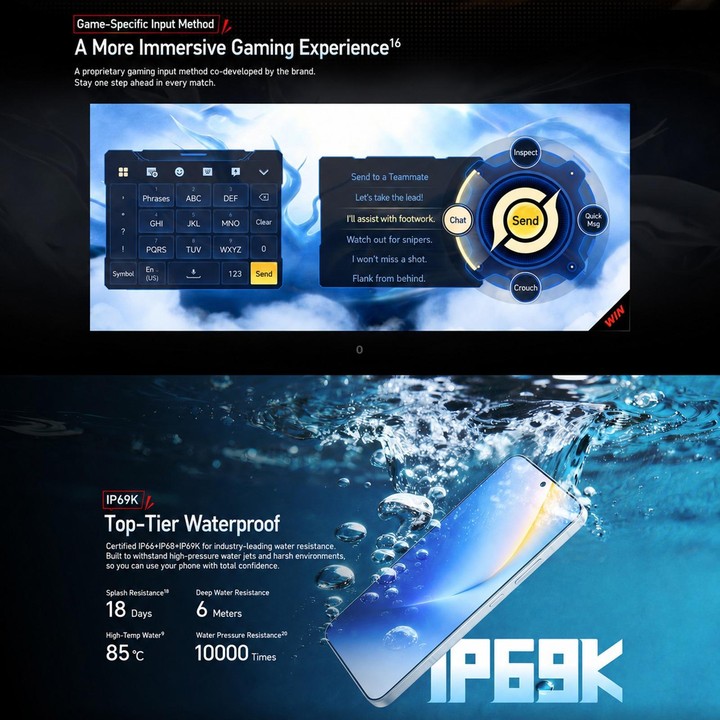Honor WIN Turbo, 12GB+512GB, 10000mAh Battery, 6.79 inch MagicOS 10.0 / Android 16 Dimensity 8500 Racing Edition Octa Core, Netw