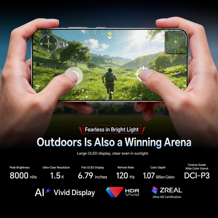 Honor WIN Turbo, 16GB+512GB, 10000mAh Battery, 6.79 inch MagicOS 10.0 / Android 16 Dimensity 8500 Racing Edition Octa Core, Netw