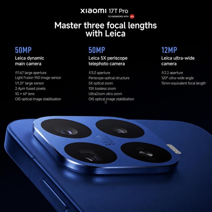 Xiaomi 17T Pro, 12GB+512GB, Screen Fingerprint, 6.83 inch Xiaomi HyperOS 3 Dimensity 9500 Octa-Core, NFC, Network: 5G (Purple)