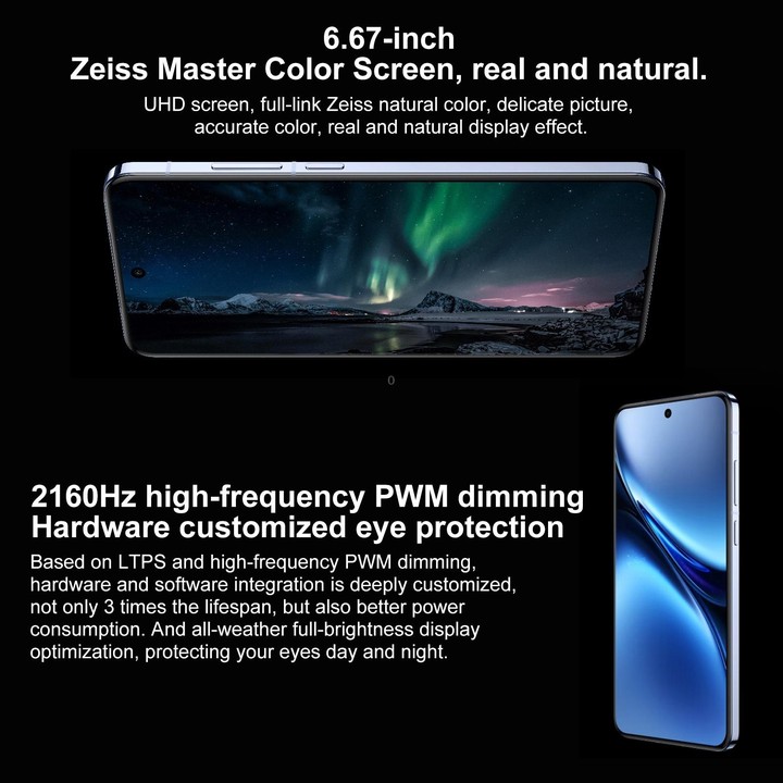 vivo X200, 16GB+512GB, Face ID / Screen Fingerprint Identification, 6.67 inch Android 15 Dimensity 9400 Octa Core, OTG, NFC, Net
